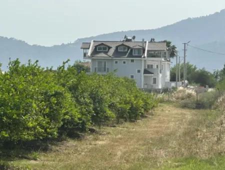 Durchschnittliches Jahreseinkommen Von 100.000 Dollar 25609M2 Garten Zum Verkauf 5-6 Minuten Vom Dalyan Center Entfernt