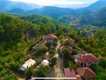 75M2 Unten 75M2 Oben = 150M2 Terrasse Baugenehmigung Balkon 1000M2 Einzeleigentumsurkunde Parzelle Mit Blick Auf Die Natur In Gökçeovacik