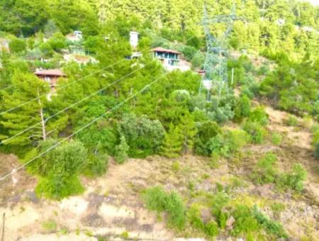 75M2 Unten 75M2 Oben = 150M2 Terrasse Baugenehmigung Balkon 1000M2 Einzeleigentumsurkunde Parzelle Mit Blick Auf Die Natur In Gökçeovacik