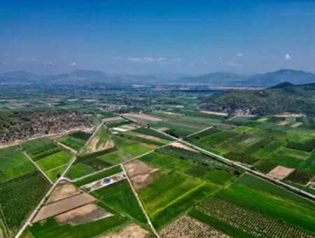 719M2 Grundstück Zum Verkauf Von Cesur Real Estate Güzelyurt Ortaca Sarıgerme Straßenfront