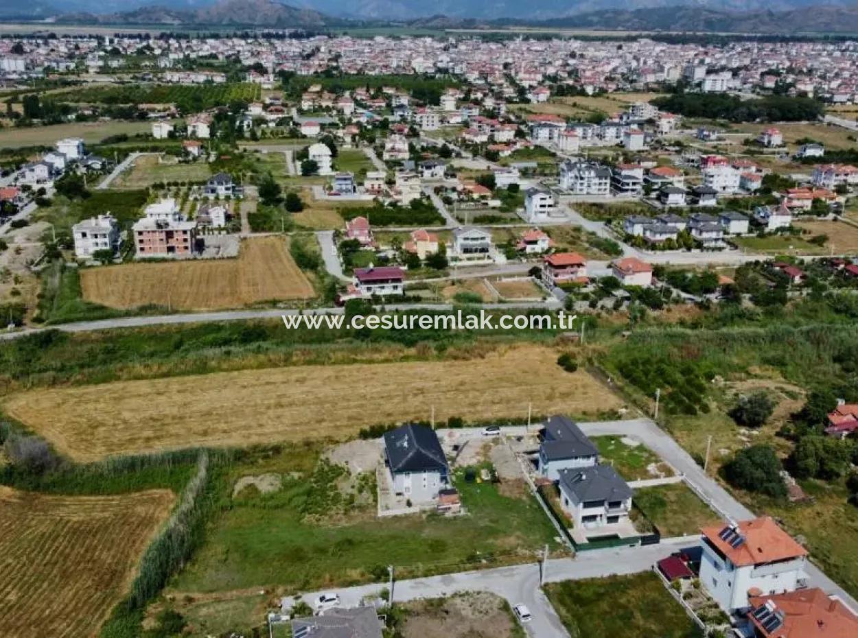 308M2 Land For Sale In Dalaman Şerefler From Cesur Emlak.