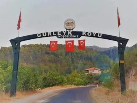 978M2 Single Title Deed Field In Dalaman Gurleyik From Cesur Emlak