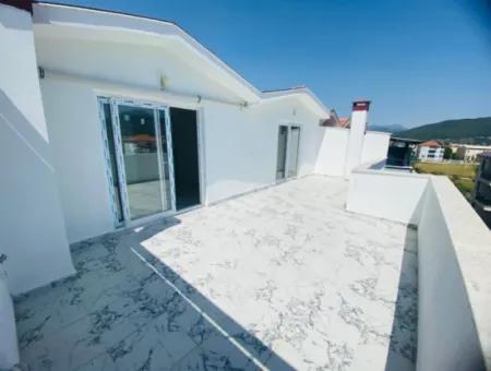 4 In 1 Duplex Apartment With Underfloor Heating In Dalaman Hurriyet Neighborhood