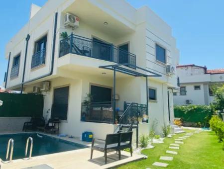 4 1 Villa With Pool For Sale In Karaçalı Ref.code:6911