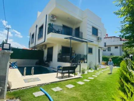 4 1 Villa With Pool For Sale In Karaçalı Ref.code:6911