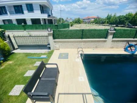 4 1 Villa With Pool For Sale In Karaçalı Ref.code:6911