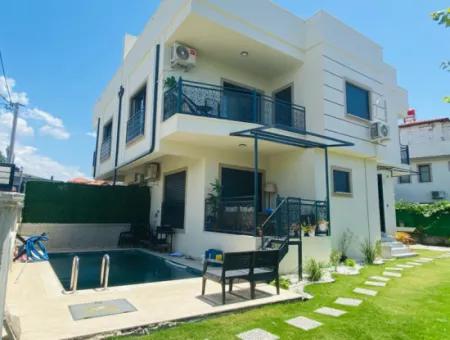 4 1 Villa With Pool For Sale In Karaçalı Ref.code:6911