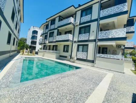 2 1 Zero Apartment With Pool In Karaçalı Ref.code:6764