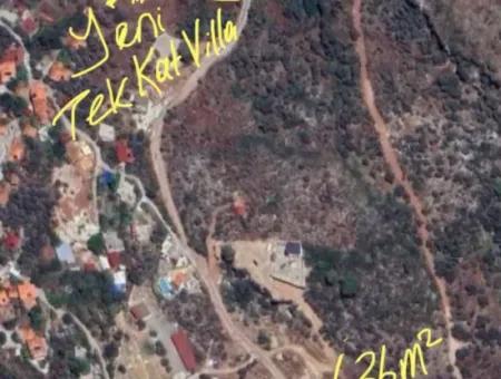 636M2 Olive Grove For Sale With Mountain And Nature View In Dalaman Şerefler