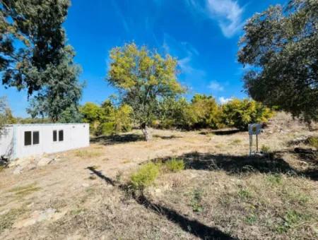 1049M2 Field With Stone House In Dalaman Kapkarg