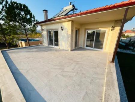 3 1 Single Storey Detached Villa With Pool In 750M2 Plot In Ortaca Akıncı