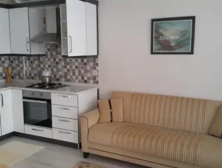 Merkez'de Kiralık 1+1 Eşyalı Teraslı Daireref.kodu:6947