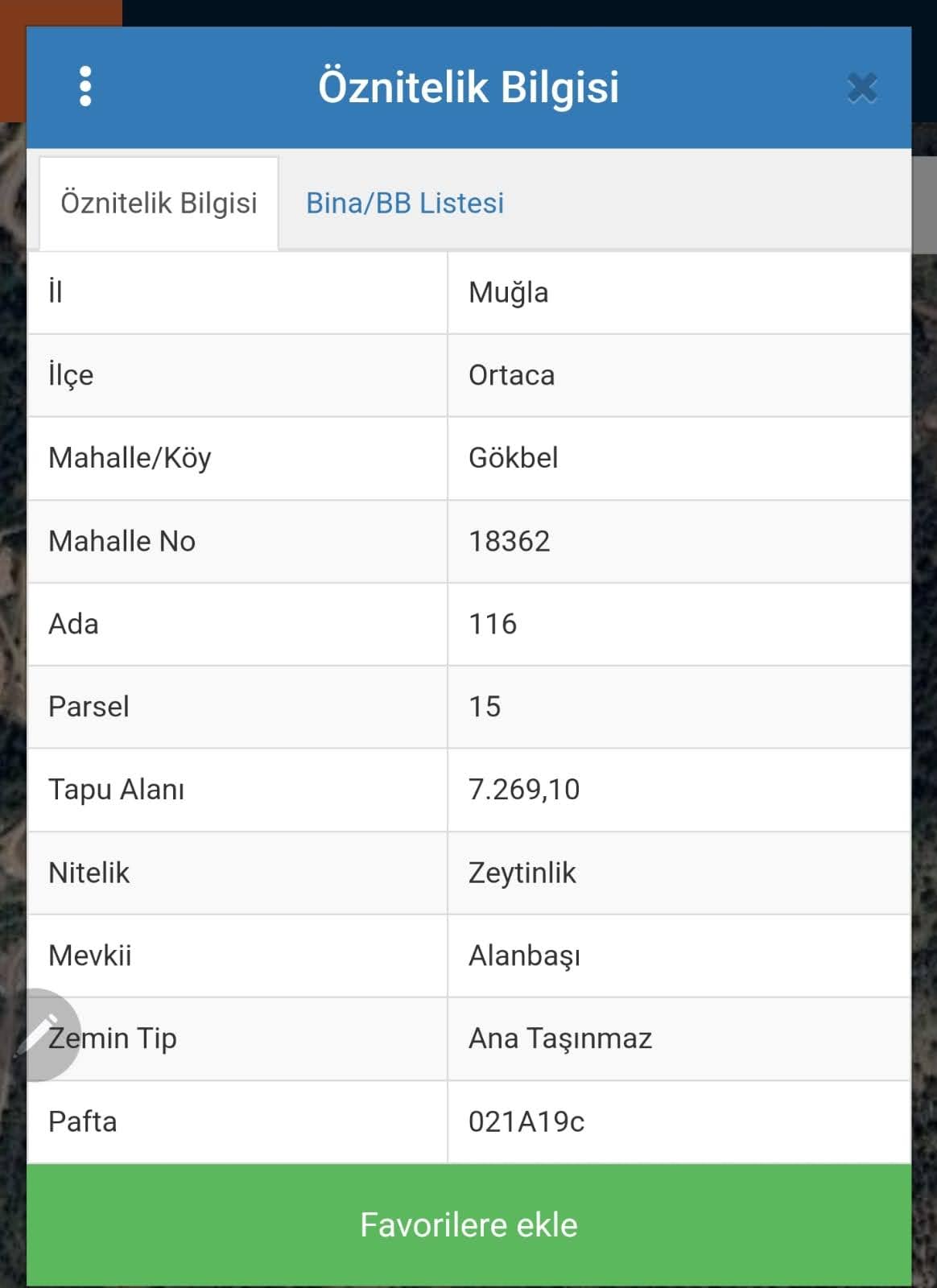 Cesur Emlak'tan Satılık Dalyan Gökbel De 7269M2 Zeytinlik