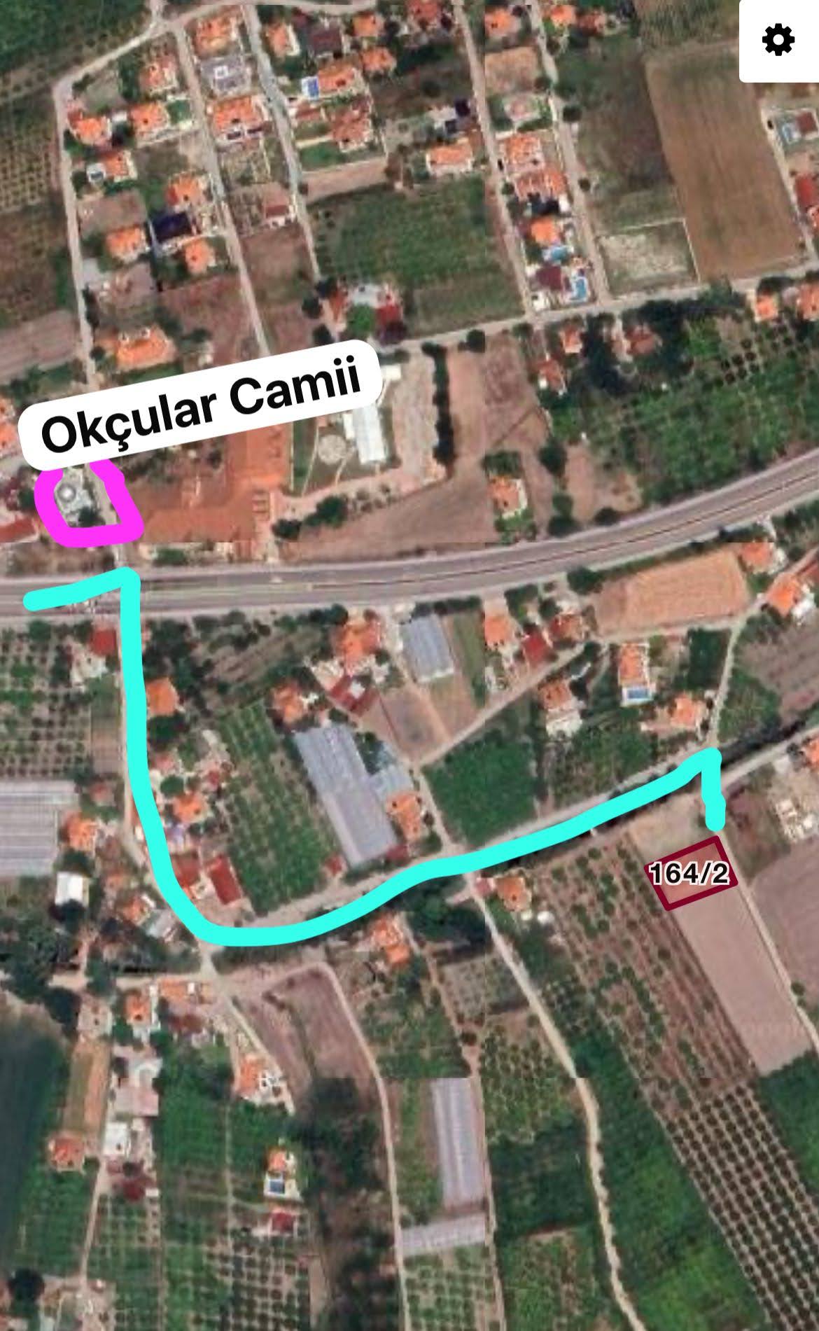 Cesur Emlak'tan Satılık Dalyan Okçular da 736m2 Satılık Arsa Ref.Kodu:SK885