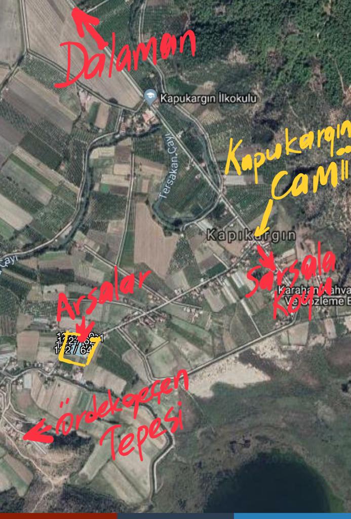 Cesur Emlak'tan Kapıkargın'da 1696m2 Arsa Ref.Kodu:GDK684