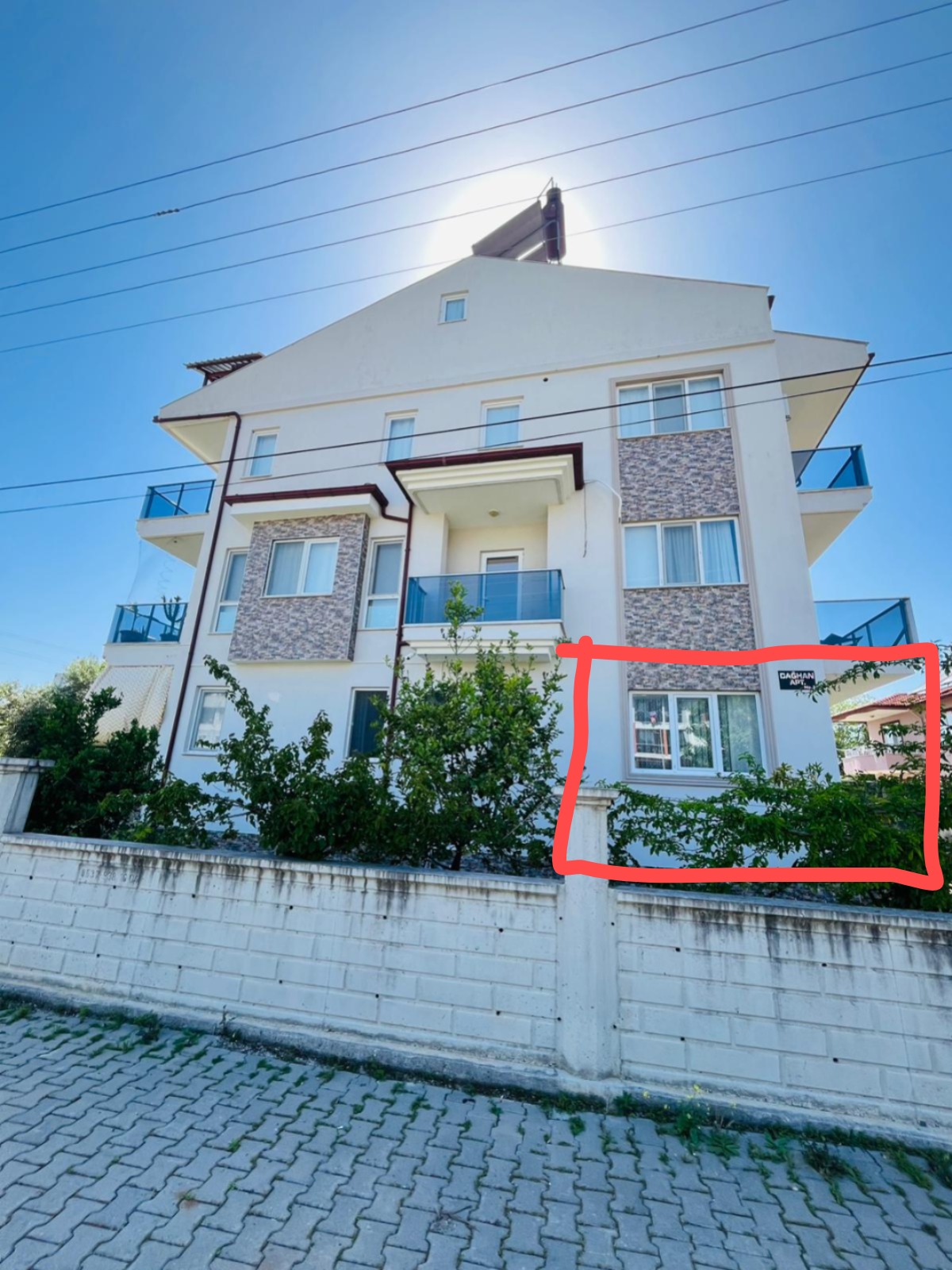 PAZARYERİNDE KİRALIK EŞYALI DAİRE REFKODU:7222