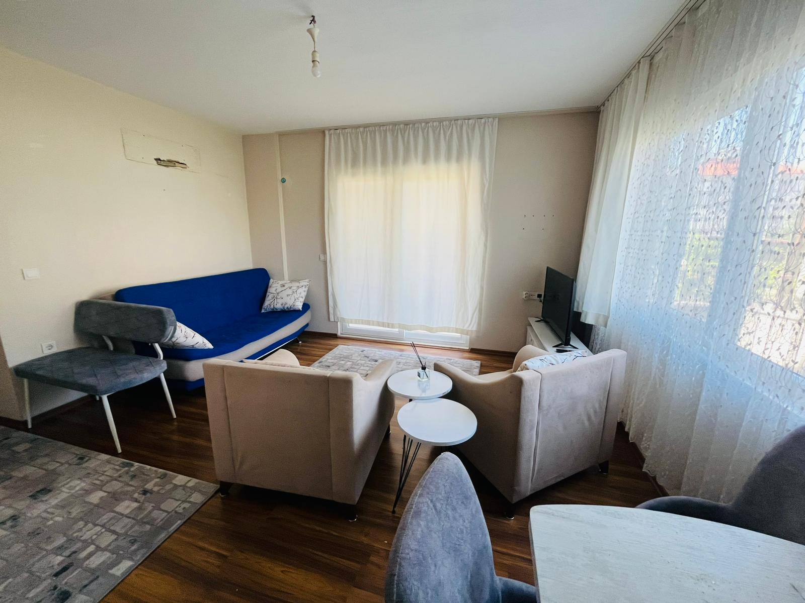 PAZARYERİNDE KİRALIK EŞYALI DAİRE REFKODU:7222