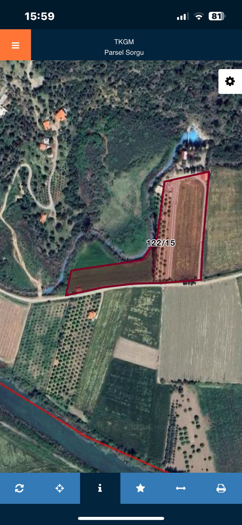Ortaca Fevziye'de Kükürt Yakını 1718m2 Tarla Ref.Kodu:SK890