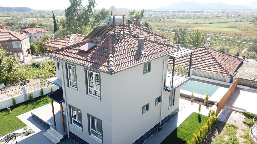 Dalaman Şerefler’de Müstakil Havuzlu 3+1 Deniz Manzaralı Villa