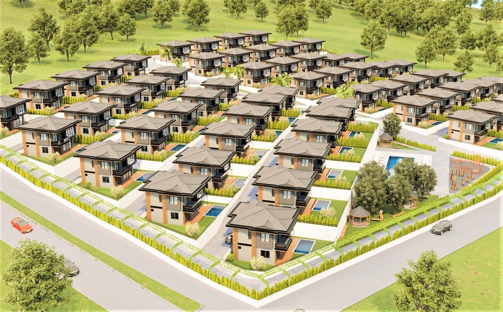 Büyük Havuzlu Sitede Satılık 2+1 Daire Ref.Kodu:7235