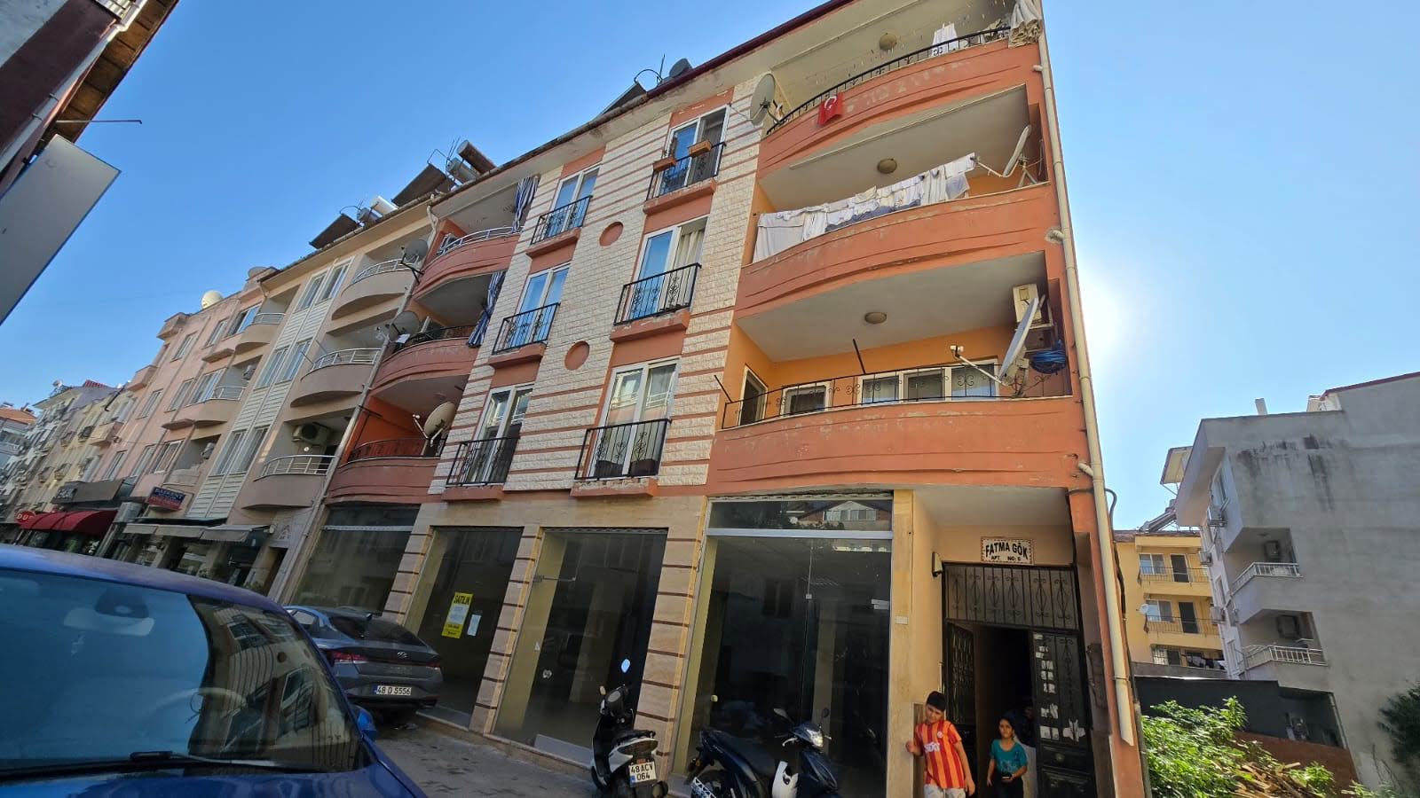 Dalaman Merkez – Balkonlu, 2+1 Kiralık Daire – 1. Kat