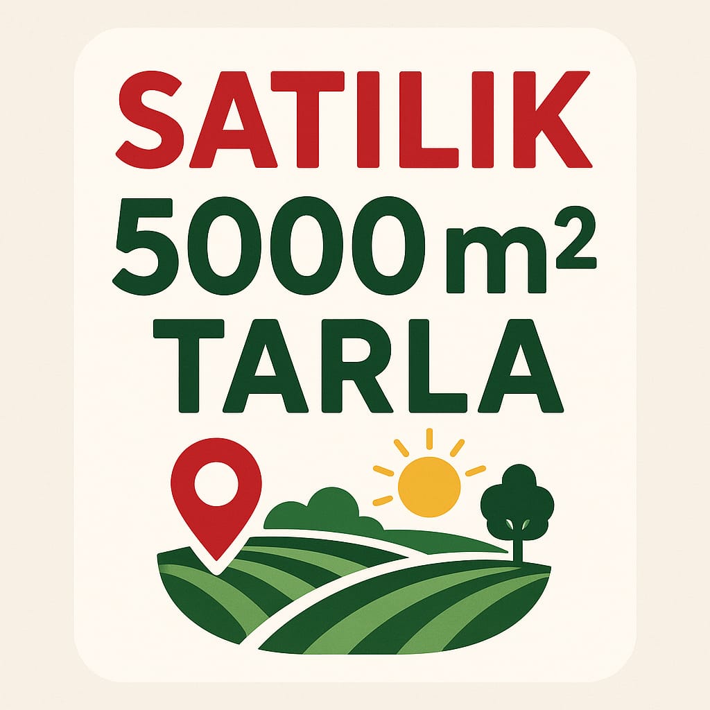 Ortaca Güzelyurt’ta 5000 m² Kadastro Yollu Boş Tarla – 150 m² Yapı Hakkı!
