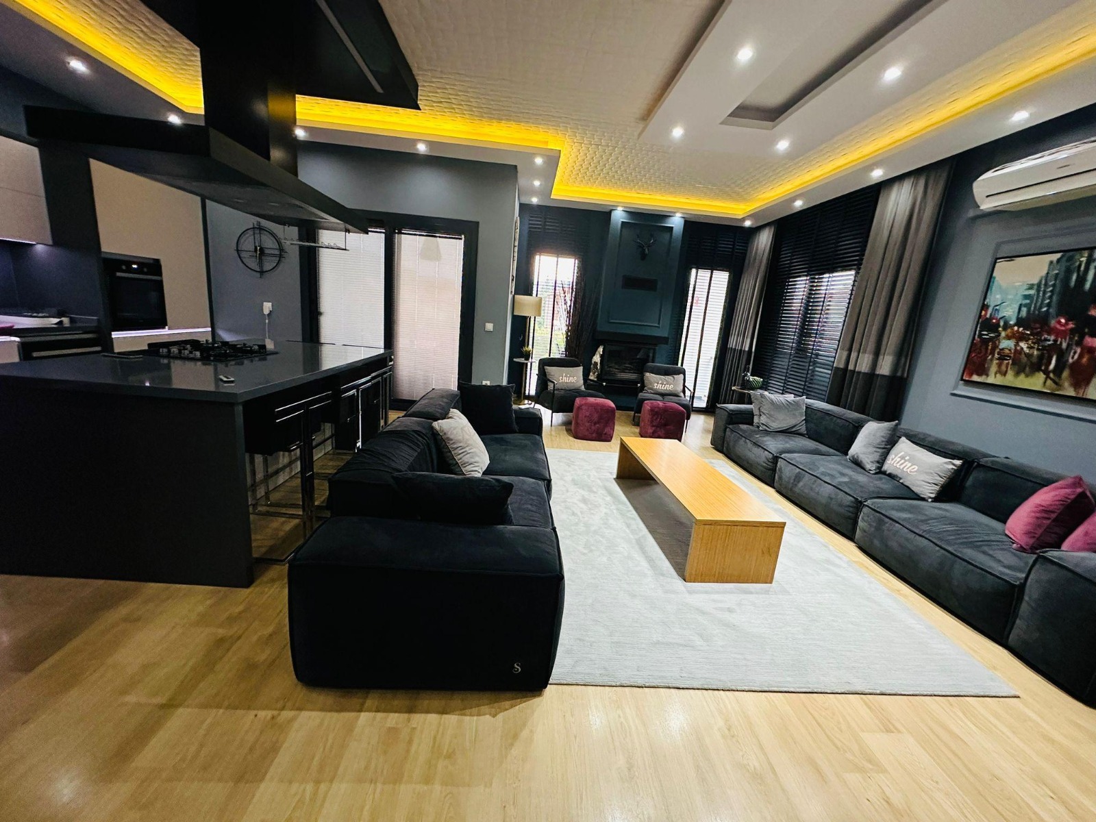 400 m² Arsa Üzerinde 280 m² Kullanımlı Havuzlu Lüks Villa – Dalaman