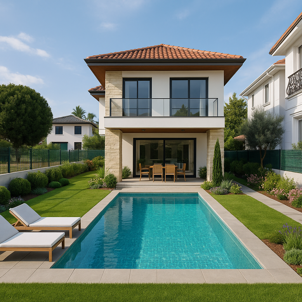 Batı Cepheli, 2 Kat İmarlı, Yatırıma Uygun 403 m² Villa Arsası