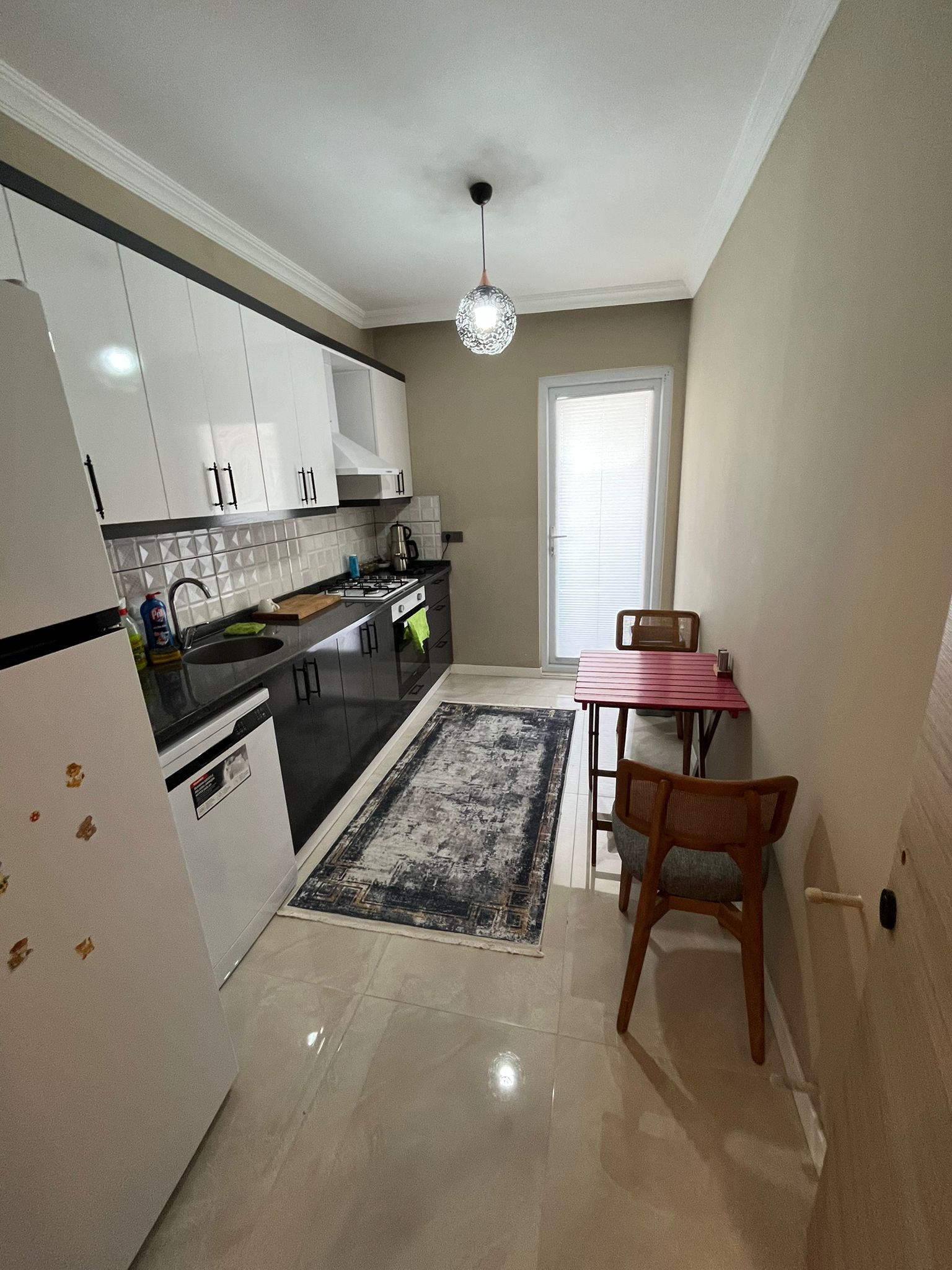 KAPALI MUTFAK Çok Geniş İster Eşyalı İster Boş Satılık Daire