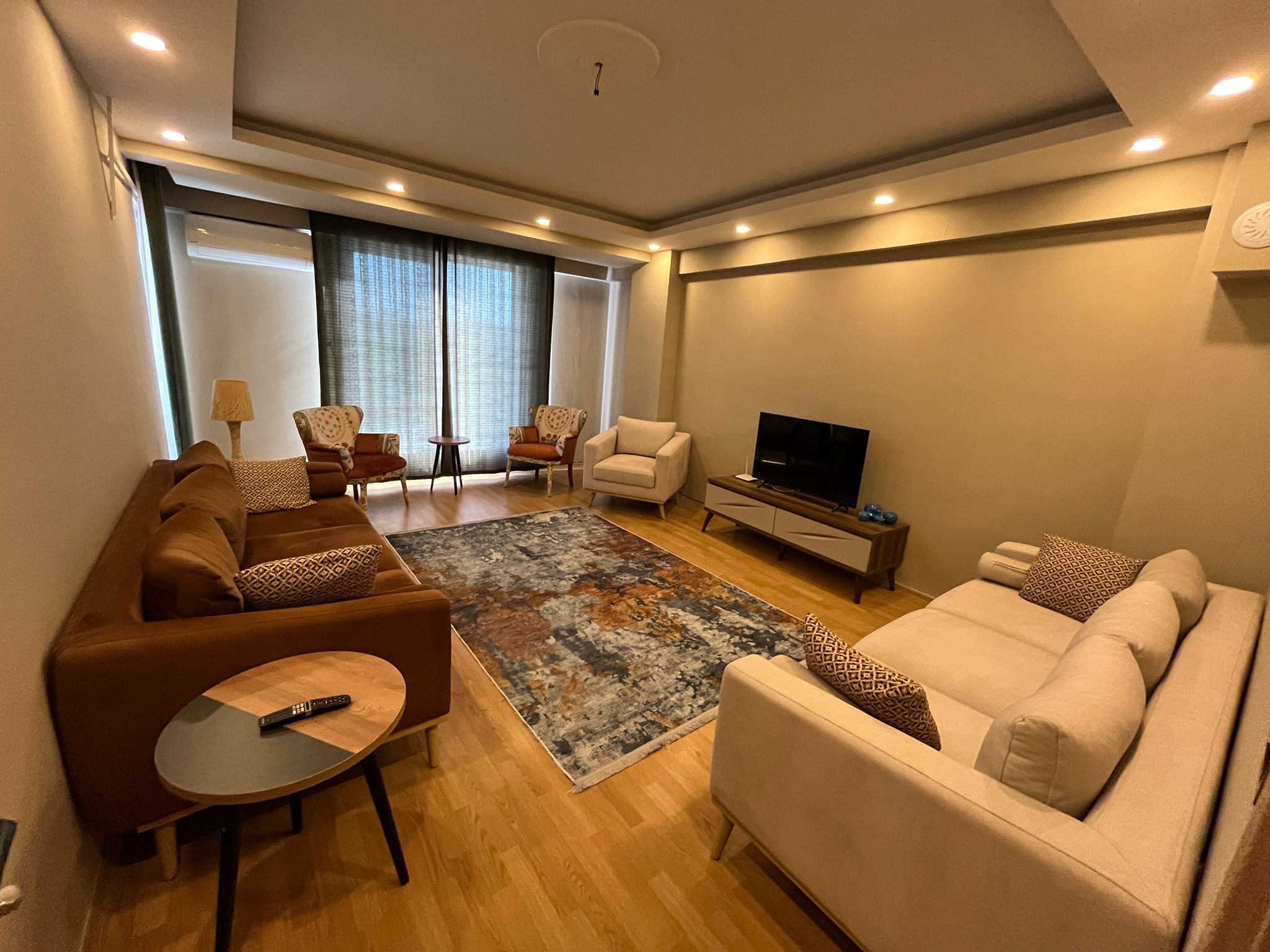 KAPALI MUTFAK Çok Geniş İster Eşyalı İster Boş Satılık Daire