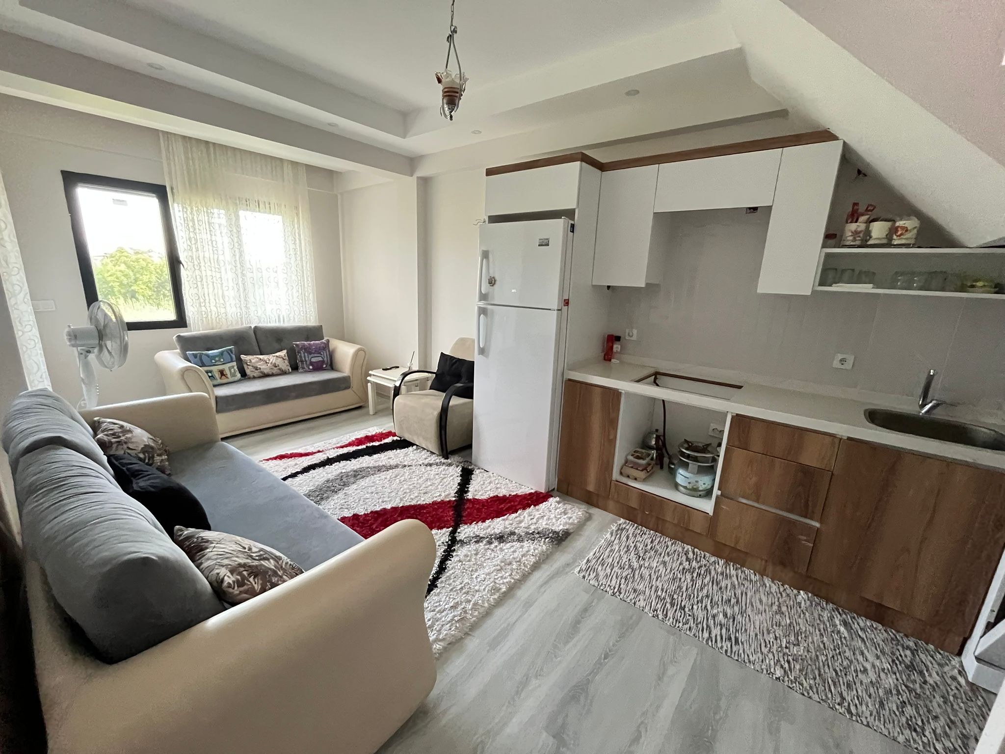 Ferah ve Aydınlık Yaşam: 2+1 Dubleks Daire Geniş Teraslı