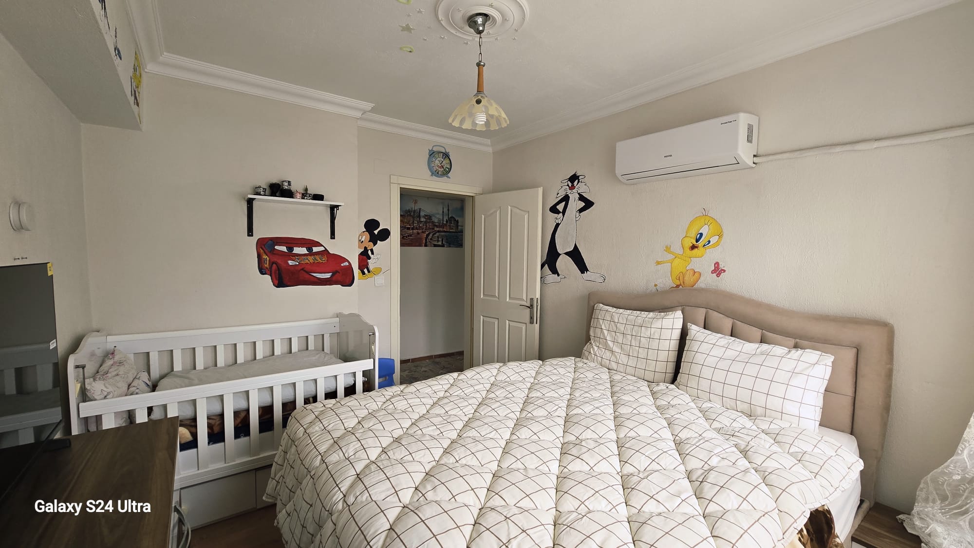 Dalaman Merkezde 105 m² Güney Cepheli,Ara Kat Eşyalı 2+1 Satılık