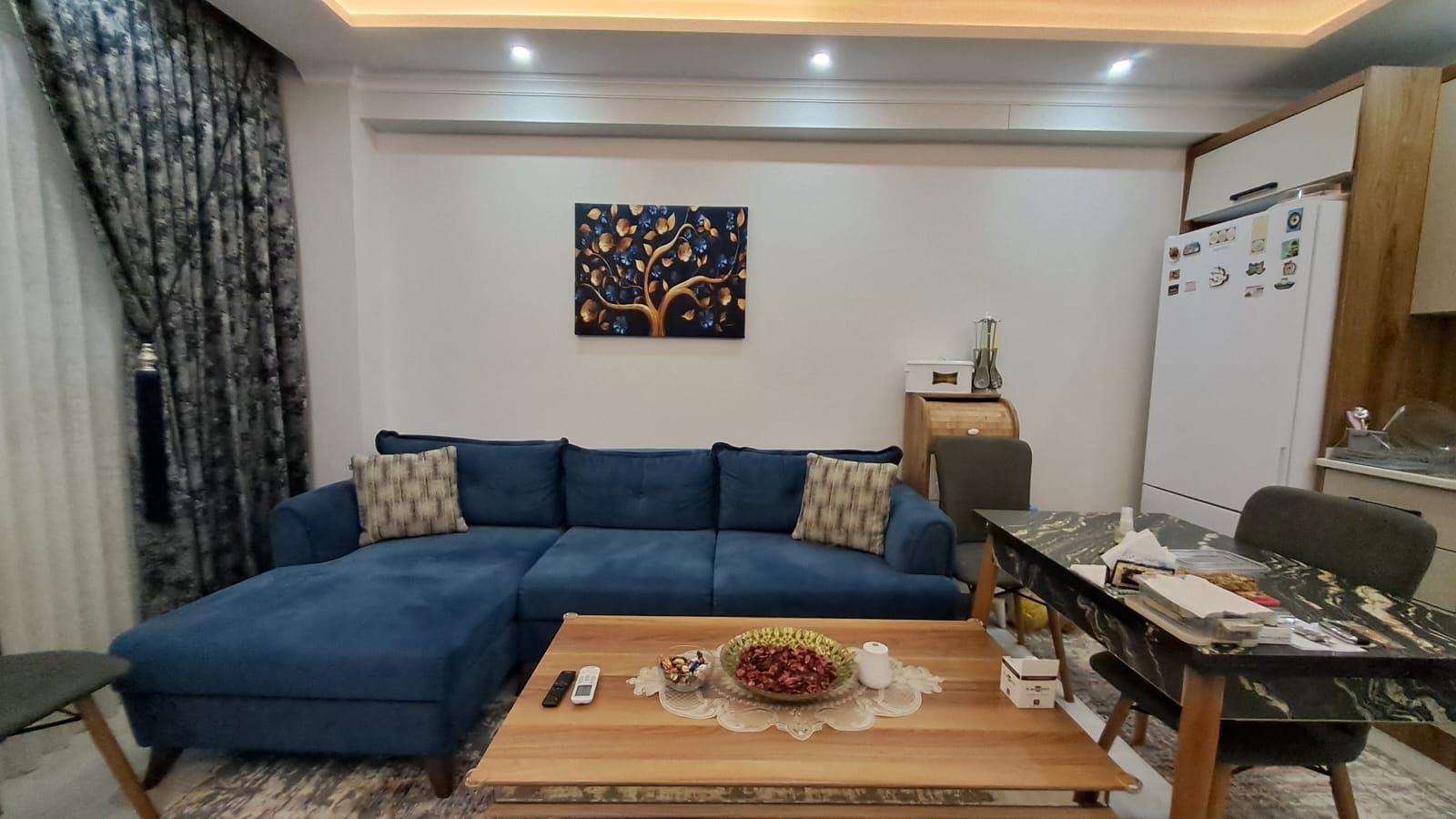 DALAMAN KARAÇALIDA MERKEZİ KONUMDA SATILIK 1+1 ARA KAT DAİRE